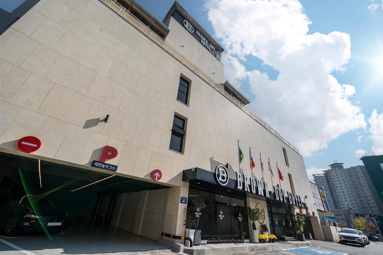 Brown Dot Hotel Pyeonghwa Plaza Mokpo Exteriör bild